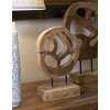 Mauro Ferretti скульптура Lubang из тика 18x10x27 см коричневый