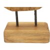 Mauro Ferretti Skulptur Hasi Teakholz 28x10x38 cm braun
