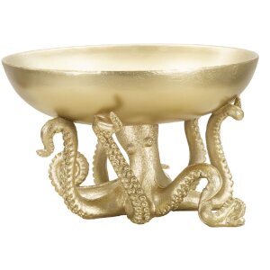 Mauro Ferretti Deko Schale Oktopus Polyresin...