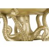Mauro Ferretti Deko Schale Oktopus Polyresin Ø30x18 cm gold glänzend