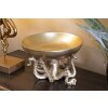 Mauro Ferretti Deko Schale Oktopus Polyresin Ø30x18 cm gold glänzend