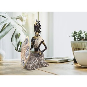 Mauro Ferretti Фигурка масаи сидящая 13,5x9x24,5 см