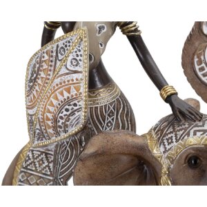 Mauro Ferretti Масаи со слоном 22,5x12x32,5 см