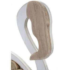 Mauro Ferretti Deko Flamingo 31x9x56 weiß natur