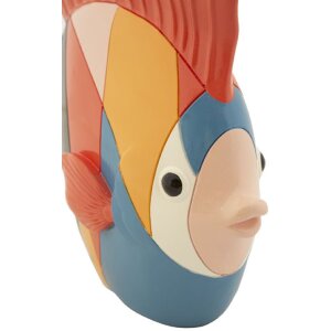Mauro Ferretti Skulptur Fisch Rubic 28x8x25 cm mehrfarbig