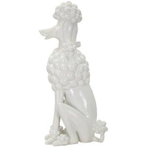 Mauro Ferretti Dekoskulptur Pudel sitzend 20x26x61 cm...