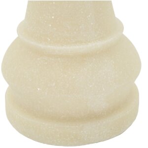 Mauro Ferretti Dekofigur Schachdame Quarzy Ø12x36 cm weiß gold