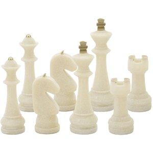 Mauro Ferretti Schachfiguren Set Quarzy 8-teilig...