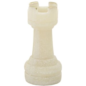 Mauro Ferretti Schachfiguren Set Quarzy 8-teilig weiß gold