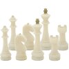 Mauro Ferretti Schachfiguren Set Quarzy 8-teilig weiß gold