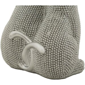 Mauro Ferretti Dekofigur Katzenpaar Sparky 13x10x21 cm silber