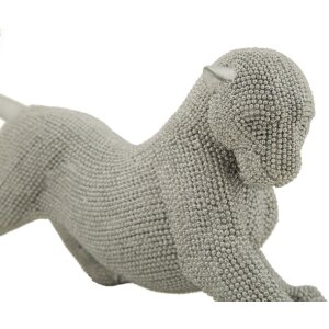 Mauro Ferretti Декоративная фигурка пантеры Sparky 32x9x11 см серебро