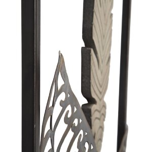 Mauro Ferretti Wanddeko Blätter 30,5x1,9x91 cm gold silber