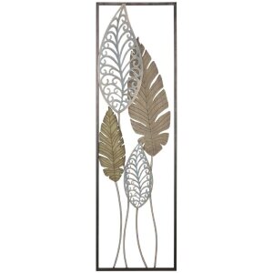 Mauro Ferretti Wanddeko Blätter 30,5x2,5x99,5 cm...