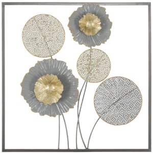 Mauro Ferretti Wanddekoration Sqity 50x3,8x50 cm mehrfarbig