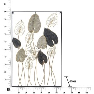 Настенное панно Mauro Ferretti Centruy 66x4.5x100 см многоцветное