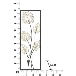 Mauro Ferretti Wandpaneel Luxy 31x2,5x90 cm mehrfarbig
