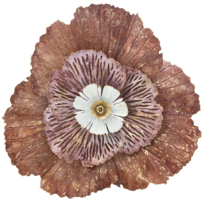 Mauro Ferretti Wandpaneel Bunga 73,5x11x72 cm mehrfarbig