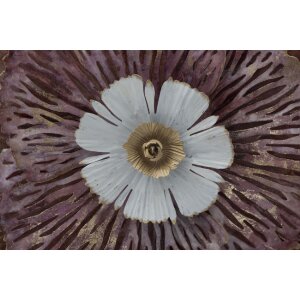 Mauro Ferretti Wandpaneel Bunga 73,5x11x72 cm mehrfarbig