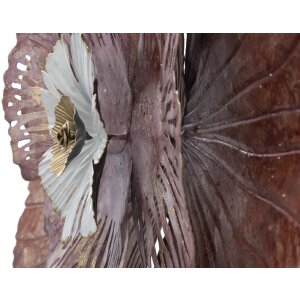 Mauro Ferretti Wandpaneel Bunga 73,5x11x72 cm mehrfarbig