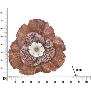 Mauro Ferretti Wandpaneel Bunga 73,5x11x72 cm mehrfarbig