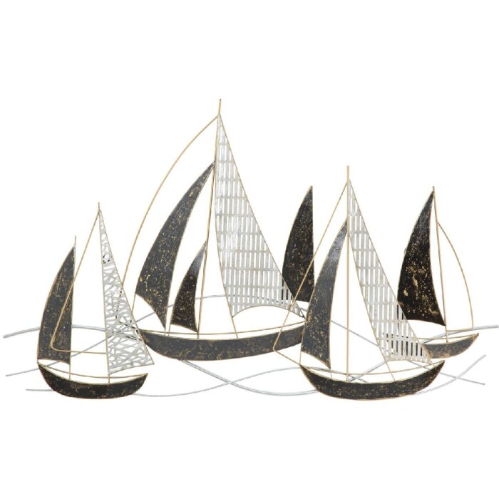 Mauro Ferretti Wandpaneel Veliero 91x2,5x55,9 cm mehrfarbig