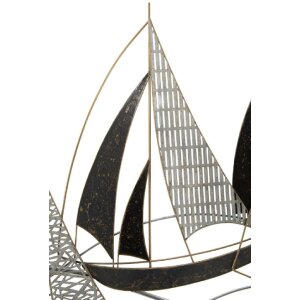 Mauro Ferretti Wandpaneel Veliero 91x2,5x55,9 cm mehrfarbig