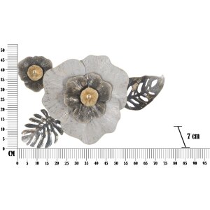Mauro Ferretti Wandpaneel Edy 74,9x7x47,6 cm grau