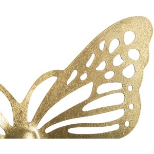 Mauro Ferretti настенное украшение Бабочки набор 4 шт. 35x2x2916x2x12 см золотой цвет