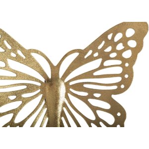 Mauro Ferretti настенное украшение Бабочки набор 4 шт. 35x2x2916x2x12 см золотой цвет