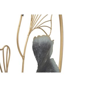 Mauro Ferretti Wandpaneel Flower Simple Ø 45,5x3,5 cm mehrfarbig