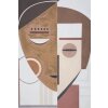 Mauro Ferretti Wandbild Ethnic Face 60x2,7x80 cm mehrfarbig