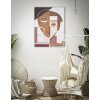 Mauro Ferretti Wandbild Ethnic Face 60x2,7x80 cm mehrfarbig