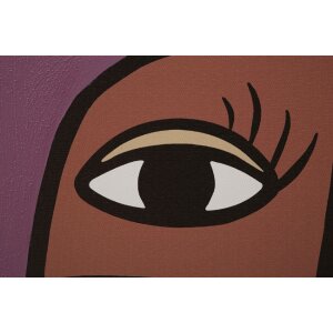 Mauro Ferretti Wandbild Face 60x3x90 cm mehrfarbig