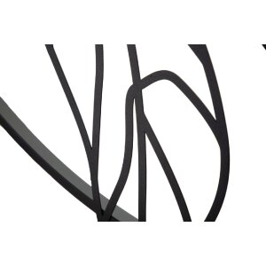 Настенное панно Mauro Ferretti Simply Flotis 63x2x69 см цвет черное золото