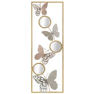 Mauro Ferretti Wandpaneel Buttry 31x2x90 cm goldfarben