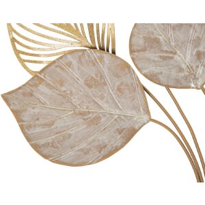 Mauro Ferretti Wandpaneel Felix 63x4x85 cm goldfarben