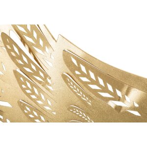 Mauro Ferretti Wandpaneel Ali Light Set 2 Stück 90x3,5x43,5 cm goldfarben