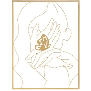 Mauro Ferretti Wandpaneel Hände auf dem Gesicht...