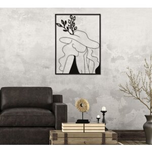 Настенное панно Mauro Ferretti Elegant 60x1x80 см черное