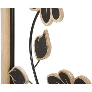 Mauro Ferretti настенное панно Girish 30x2,5x60 см коричневый черный