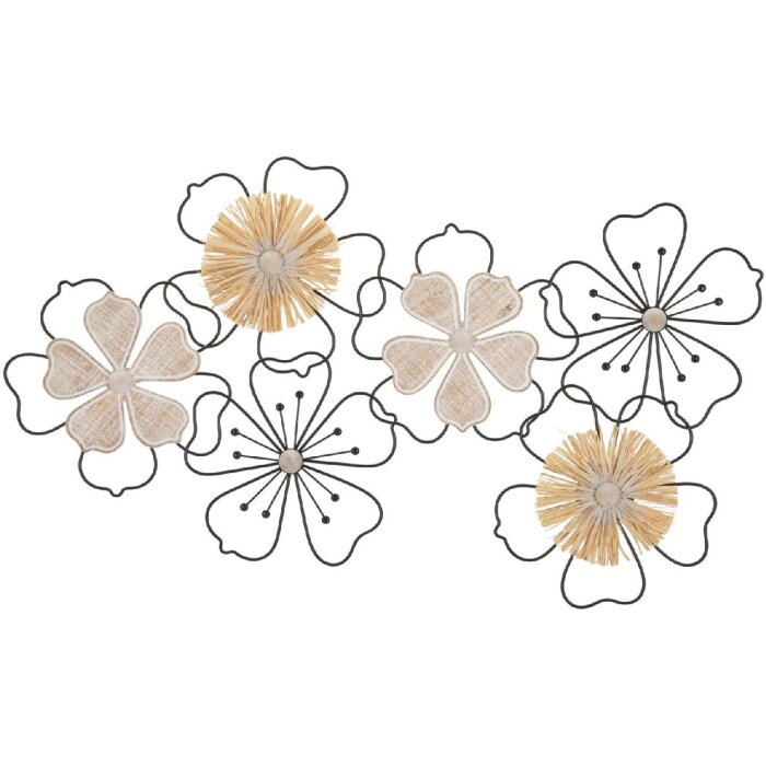 Настенная панель Mauro Ferretti Itis 75x3,5x42 см коричневый черный