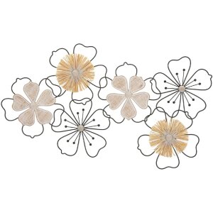 Mauro Ferretti Wandpaneel Itis 75x3,5x42 cm braun schwarz