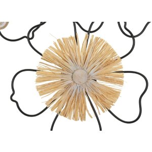 Mauro Ferretti Wandpaneel Itis 75x3,5x42 cm braun schwarz