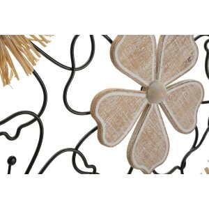 Настенная панель Mauro Ferretti Itis 75x3,5x42 см коричневый черный