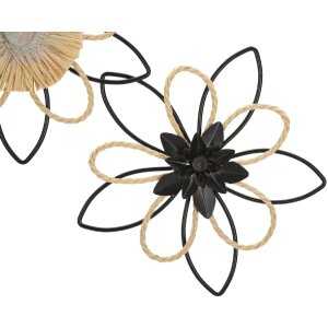 Mauro Ferretti настенная панель Flow 60x4x35 см натуральный черный