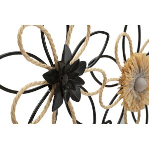 Mauro Ferretti настенная панель Flow 60x4x35 см натуральный черный