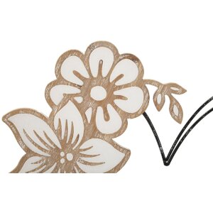 Mauro Ferretti Wandpaneel Herz 50x2x45 cm braun schwarz