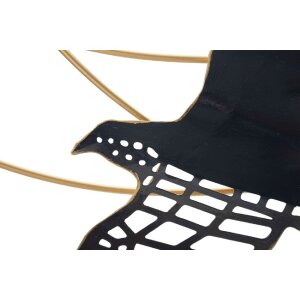 Mauro Ferretti Wandpaneel Vogel 90,8x6,4x50,8 cm mehrfarbig