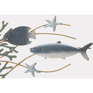 Настенное панно Mauro Ferretti Морская звезда 95,3x5x53,3 см синий